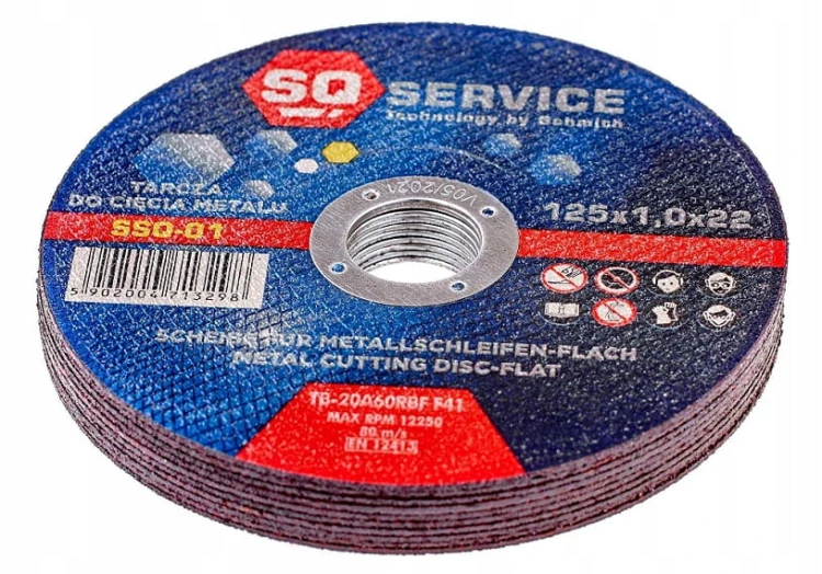 TARCZA DO CIĘCIA METALU 125x1 MOCNA SQ SCHMITH