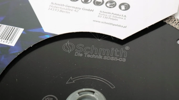 TARCZA DIAMENTOWA 230mm DO GRESU PŁYTEK SCHMITH