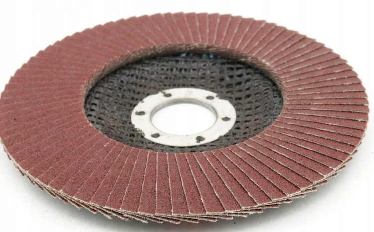 TARCZA ŚCIERNA PROSTA ŚCIERNICA LISTKOWA 125mm P80 LAMELKI SCHMITH