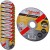 TARCZA TARCZE DO CIĘCIA METALU STALI NIERDZEWNEJ INOX 125x1 10szt SCHMITH