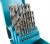 WIERTŁO DO METALU HSS STALI TWORZYW 25szt WIERTŁO 1-13mm ZESTAW SCHMITH