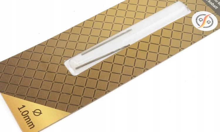 SCHMITH WIERTŁO DO METALU KOBALTOWE 1mm 2szt ZESTAW DO STALI ŻELIWA METALU