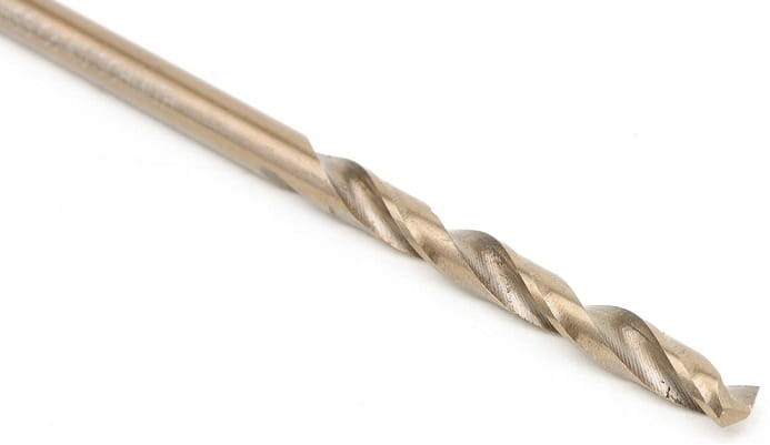 SCHMITH WIERTŁO DO METALU KOBALTOWE 4mm 2szt ZESTAW DO STALI ŻELIWA METALU