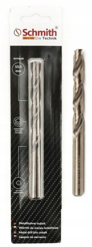 SCHMITH WIERTŁO DO METALU KOBALTOWE 10mm DO STALI ŻELIWA METALU