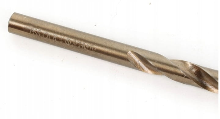 WIERTŁO DO METALU KOBALTOWE 6mm HSS-Co DO STALI ŻELIWA METALU MOCNE SCHMITH