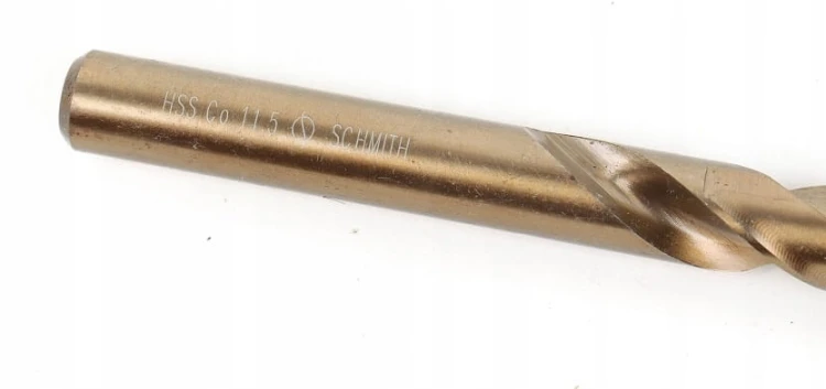WIERTŁO DO METALU KOBALTOWE 11,5mm HSS-Co DO STALI ŻELIWA METALU SCHMITH