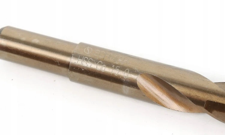 WIERTŁO DO METALU KOBALTOWE 15mm HSS-Co DO STALI ŻELIWA MOCNE SCHMITH