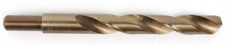 WIERTŁO DO METALU KOBALTOWE 17mm HSS-Co DO STALI ŻELIWA MOCNE SCHMITH