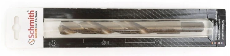 WIERTŁO DO METALU KOBALTOWE 17mm HSS-Co DO STALI ŻELIWA MOCNE SCHMITH