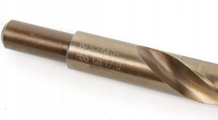 WIERTŁO DO METALU KOBALTOWE 17mm HSS-Co DO STALI ŻELIWA MOCNE SCHMITH