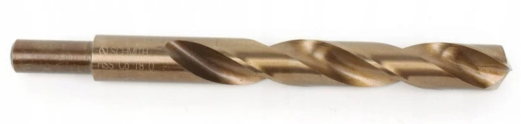WIERTŁO DO METALU KOBALTOWE 18mm HSS-Co DO STALI ŻELIWA MOCNE SCHMITH