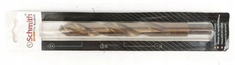 WIERTŁO DO METALU KOBALTOWE 18mm HSS-Co DO STALI ŻELIWA MOCNE SCHMITH