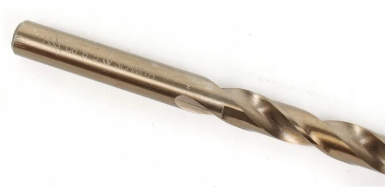 WIERTŁO DO METALU KOBALTOWE 8,5mm HSS-Co DO STALI ŻELIWA MOCNE SCHMITH