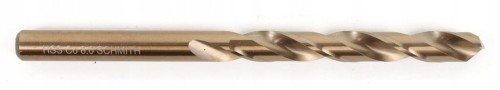 WIERTŁO DO METALU KOBALTOWE 8mm HSS-Co DO STALI ŻELIWA METALU MOCNE SCHMITH