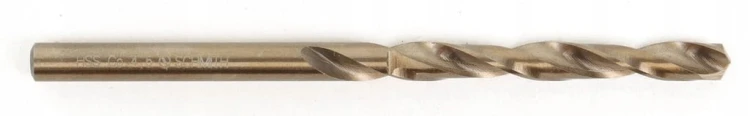 WIERTŁO DO METALU KOBALTOWE 4,5mm HSS-Co DO STALI ŻELIWA MOCNE SCHMITH