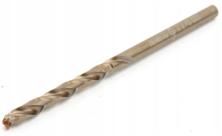 WIERTŁO DO METALU KOBALTOWE 3,8mm 2szt ZESTAW DO STALI ŻELIWA SCHMITH