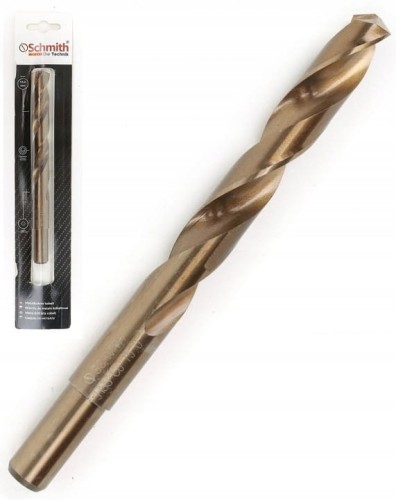 WIERTŁO DO METALU KOBALTOWE 13mm HSS-Co DO STALI ŻELIWA MOCNE SCHMITH