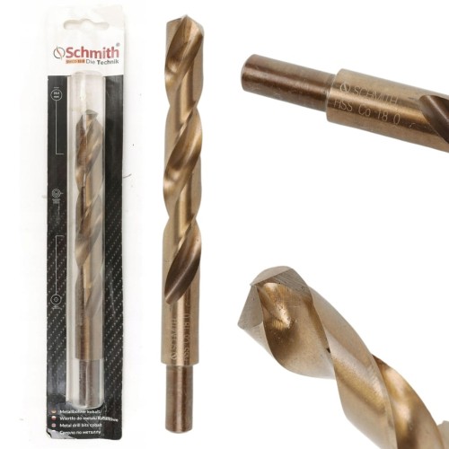 WIERTŁO DO METALU KOBALTOWE 20mm HSS-Co DO STALI ŻELIWA METALU SCHMITH