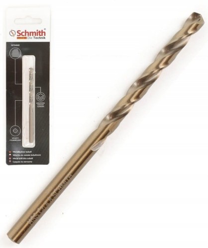 WIERTŁO DO METALU KOBALTOWE 5,5mm HSS-Co DO STALI ŻELIWA METALU SCHMITH