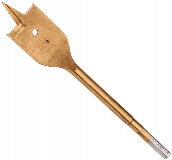 WIERTŁO DO DREWNA ŁOPATKOWE PŁASKIE PIÓRKOWE 8mm 150mm SCHMITH