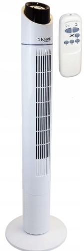 WENTYLATOR WIATRAK KOLUMNOWY Z PILOTEM 45W OSCYLACJA BIAŁY LED SCHMITH