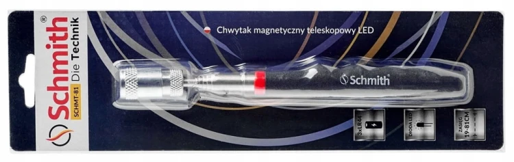 CHWYTAK MAGNETYCZNY TELESKOPOWY LED 81cm SCHMITH