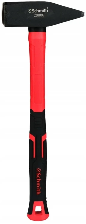 MŁOTEK ŚLUSARSKI 2000g 2kg TRZONEK FIBERGLASS WYWAŻONY TRWAŁY SCHMITH