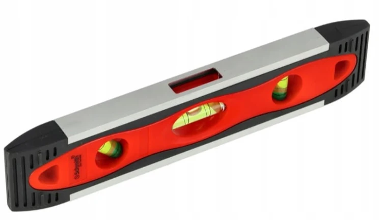 POZIOMICA ALUMINIOWA MAŁA 22,5cm 3 LIBELLE Z MAGNESEM TORPEDO SCHMITH