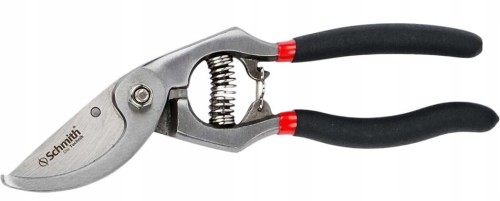 SEKATOR OGRODOWY KUTY DO GAŁĘZI KRZEWÓW NOŻYCOWY RĘCZNY 215mm SCHMITH