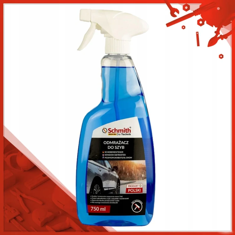 ODMRAŻACZ DO SZYB 750ml ZIMOWY PŁYN DO ODMRAŻANIA SKUTECZNY SCHMITH