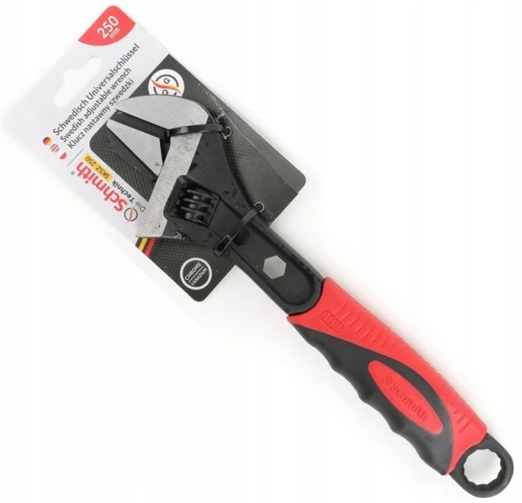 KLUCZ SZWEDZKI NASTAWNY 150mm SZWED REGULOWANY ZAKRES 0-25mm 6" SCHMITH