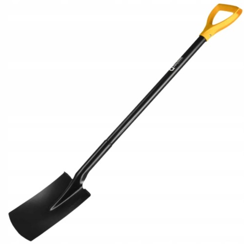 ŁOPATA PROSTA SZPADEL 115cm METALOWY TRZONEK OGRÓD PRACE BUDOWLANE SCHMITH