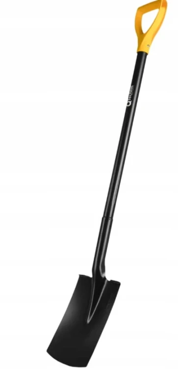 ŁOPATA PROSTA SZPADEL 115cm METALOWY TRZONEK OGRÓD PRACE BUDOWLANE SCHMITH