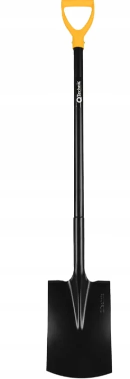 ŁOPATA PROSTA SZPADEL 115cm METALOWY TRZONEK OGRÓD PRACE BUDOWLANE SCHMITH