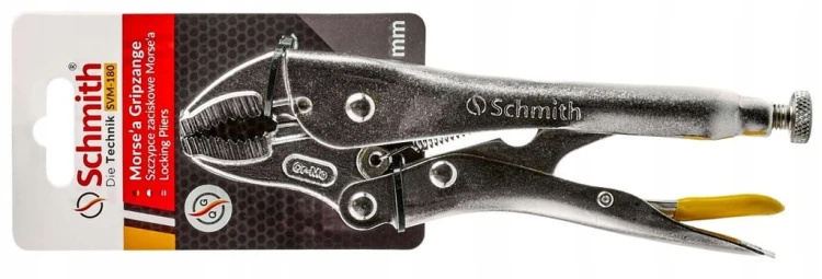 SZCZYPCE ZACISKOWE KLUCZ MORSEA UNIWERSALNY 180mm SCHMITH