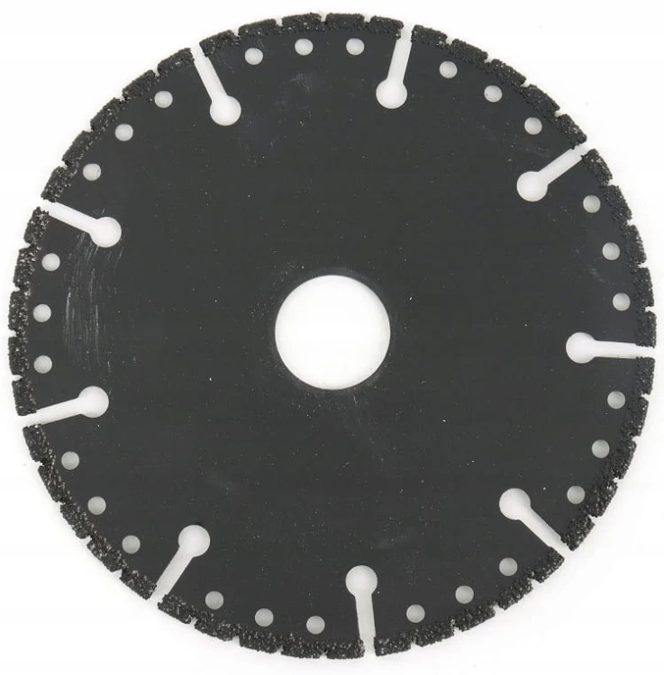 TARCZA DIAMETOWA UNIWERSALNA 125mm SEGMENTOWA DO GRESU CEGŁY METALU SCHMITH
