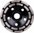 TARCZA DIAMENTOWA 125 DO SZLIFOWANIA BETONU KAMIENIA SEGMENT DOUBLE SCHMITH