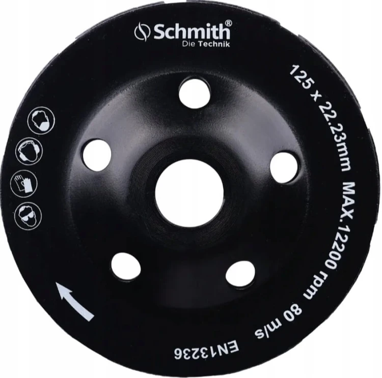 TARCZA DIAMENTOWA 125 DO SZLIFOWANIA BETONU KAMIENIA SEGMENT DOUBLE SCHMITH