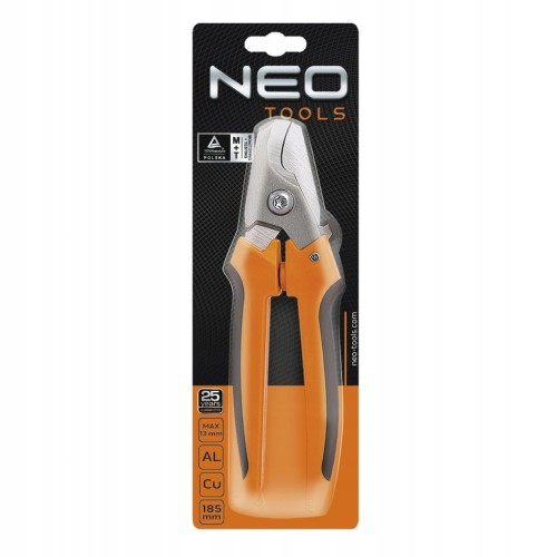 OBCINAK SZCZYPCE DO KABLI MIEDZIANYCH I ALUMINIOWYCH 185mm NEO