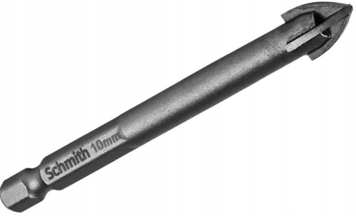 WIERTŁO DO SZKŁA GRESU CERAMIKI GLAZURY 10mm HEX OTWORNICA SCHMITH