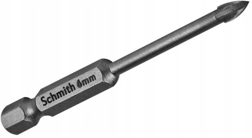 WIERTŁO DO SZKŁA GRESU CERAMIKI GLAZURY 4mm HEX OTWORNICA SCHMITH