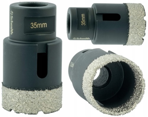 OTWORNICA DIAMENTOWA KORONKA M14 35mm DO GLAZURY GRESU CEGŁY SCHMITH