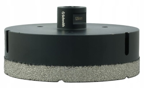 OTWORNICA DIAMENTOWA KORONKA M14 125mm DO GLAZURY GRESU CEGŁY SCHMITH