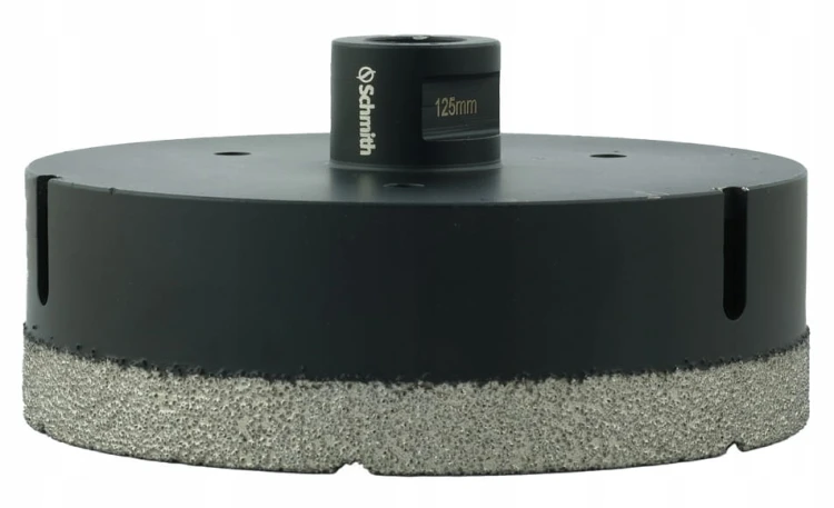 OTWORNICA DIAMENTOWA KORONKA M14 125mm DO GLAZURY GRESU CEGŁY SCHMITH