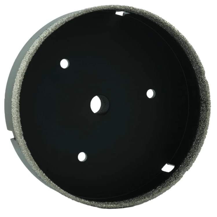 OTWORNICA DIAMENTOWA KORONKA M14 125mm DO GLAZURY GRESU CEGŁY SCHMITH