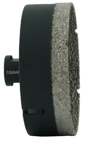 OTWORNICA DIAMENTOWA KORONKA M14 115mm DO GLAZURY GRESU CEGŁY SCHMITH