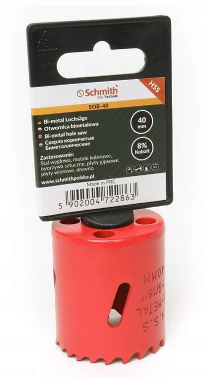 OTWORNICA BI-METALOWA KORONKA 40mm SCHMITH