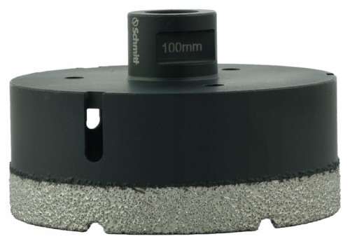 OTWORNICA DIAMENTOWA KORONKA M14 100mm DO GLAZURY GRESU CEGŁY SCHMITH