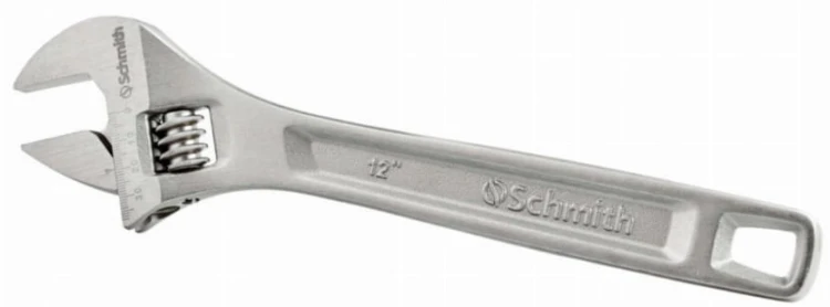 KLUCZ SZWEDZKI NASTAWNY 200 mm SZWED REGULOWANY ZAKRES 0-25 mm SCHMITH