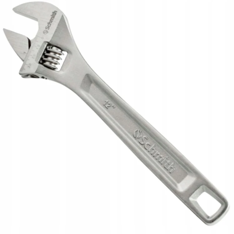 KLUCZ SZWEDZKI NASTAWNY 200 mm SZWED REGULOWANY ZAKRES 0-25 mm SCHMITH